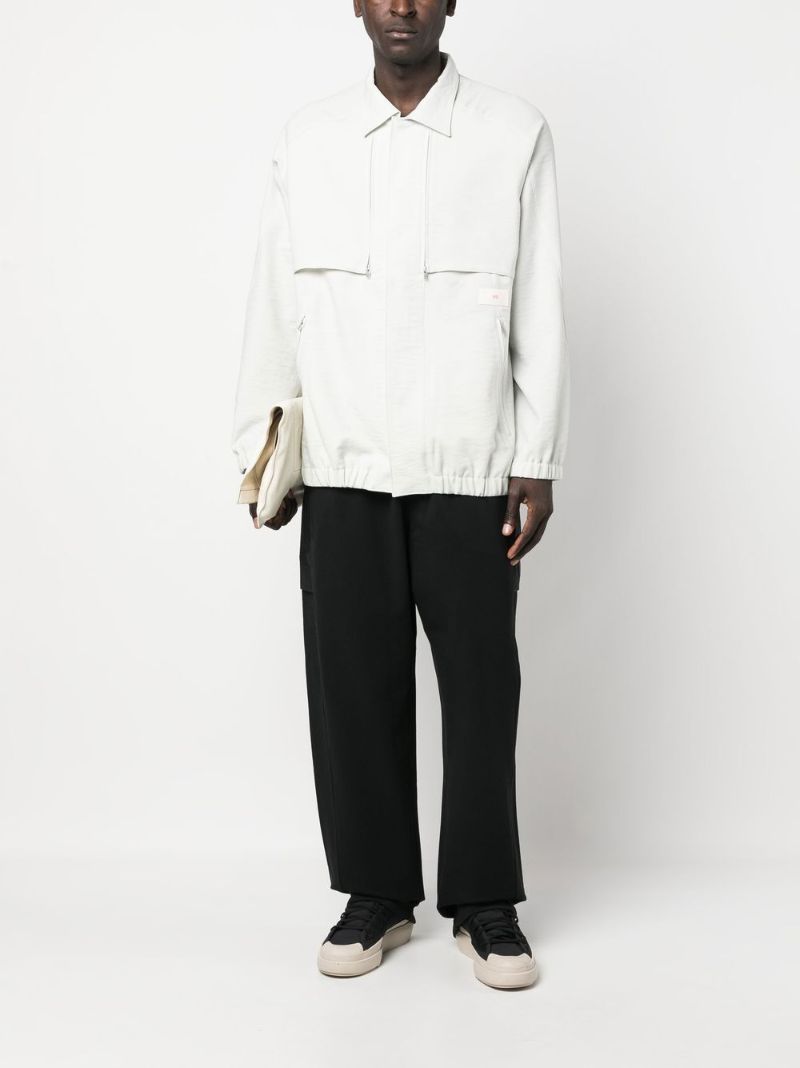 Grey Sport Uniform Coach Jacket