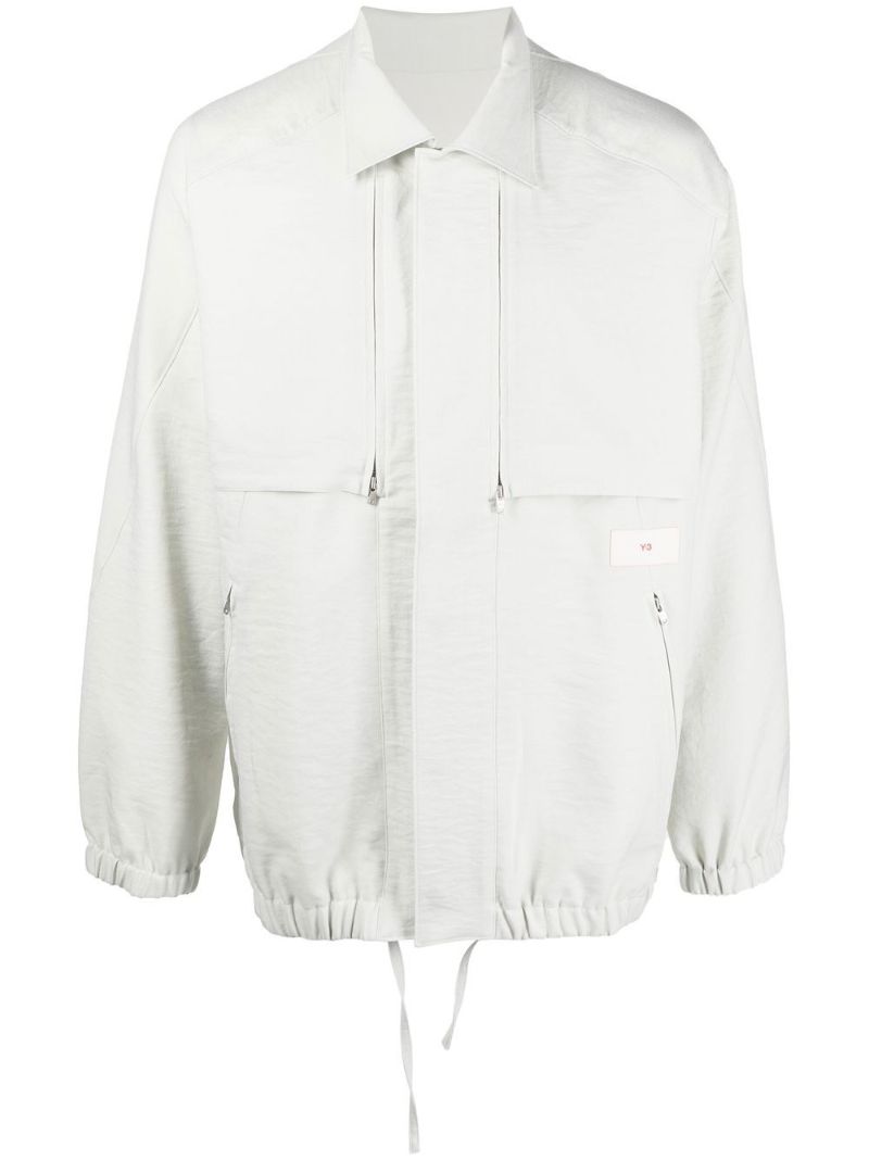 Grey Sport Uniform Coach Jacket