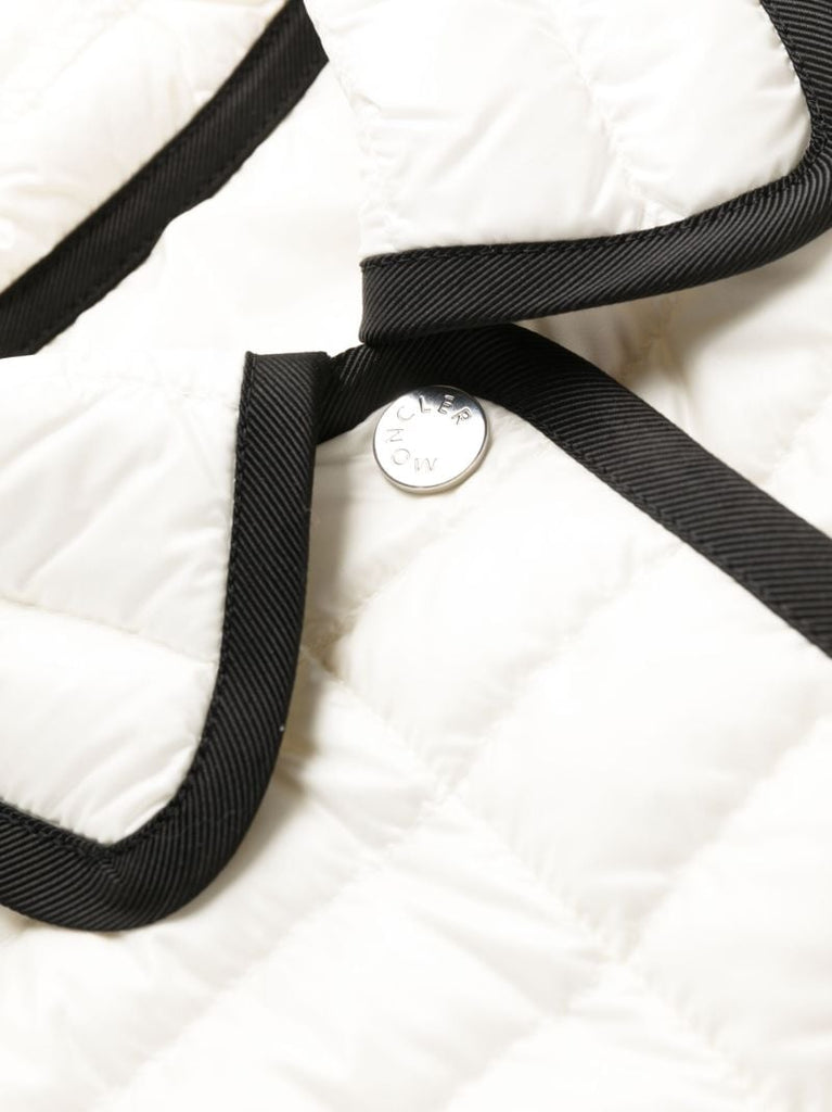 White Nettes Quilted Coat