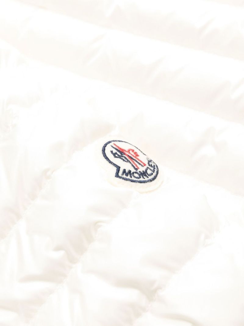 White Nettes Quilted Coat