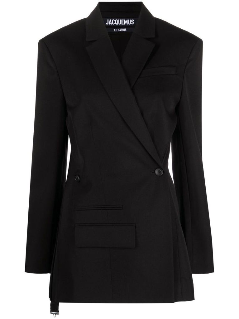 Black Tibau Asymmetric Blazer