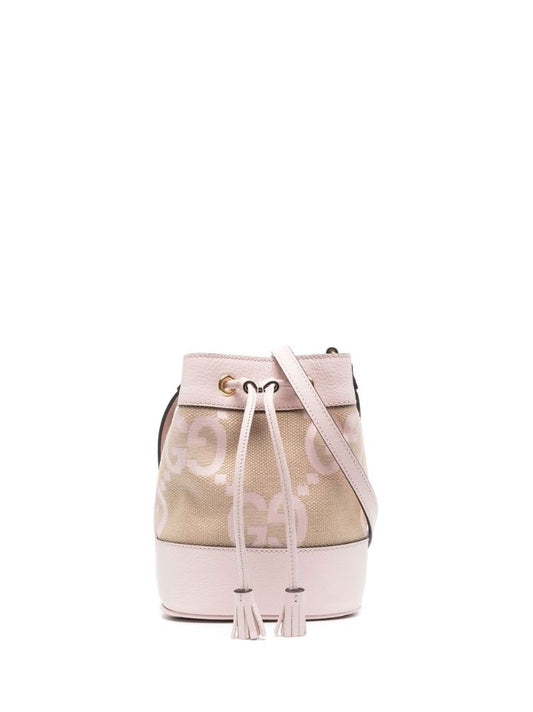 Pink Ophidia Small Jumbo Gg Bucket Bag