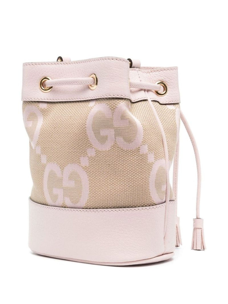 Pink Ophidia Small Jumbo Gg Bucket Bag