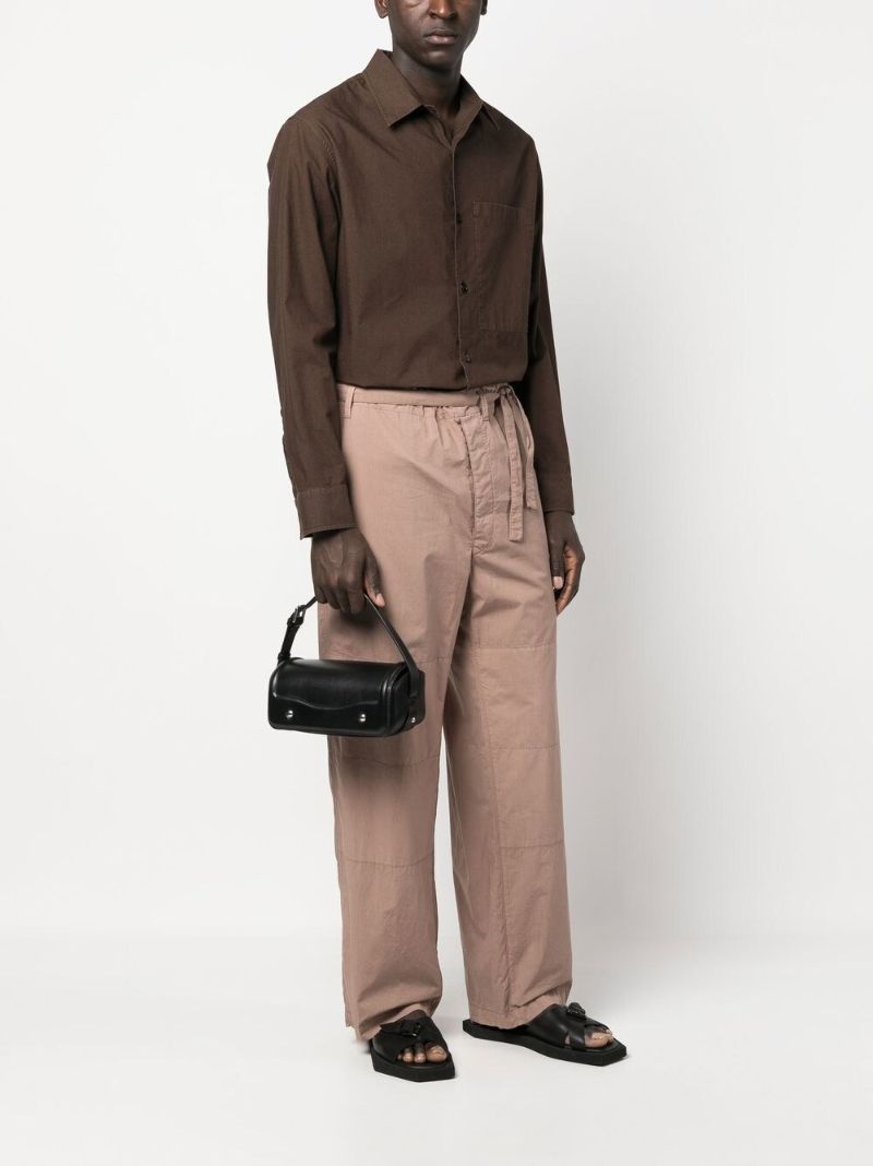 Black Ransel Leather Shoulder Bag
