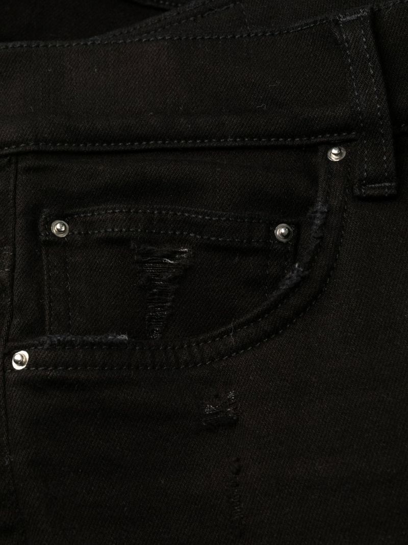 Mx1 Ultra Suede Distressed Jeans