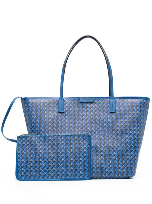 Blue Ever-ready Zip Tote Bag
