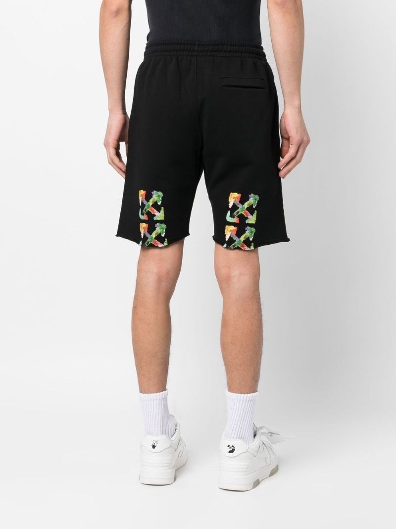 Black Arrows Logo Track Shorts