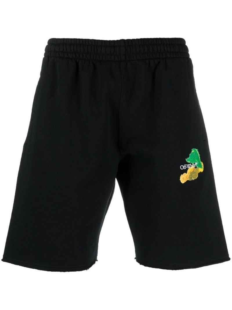 Black Arrows Logo Track Shorts