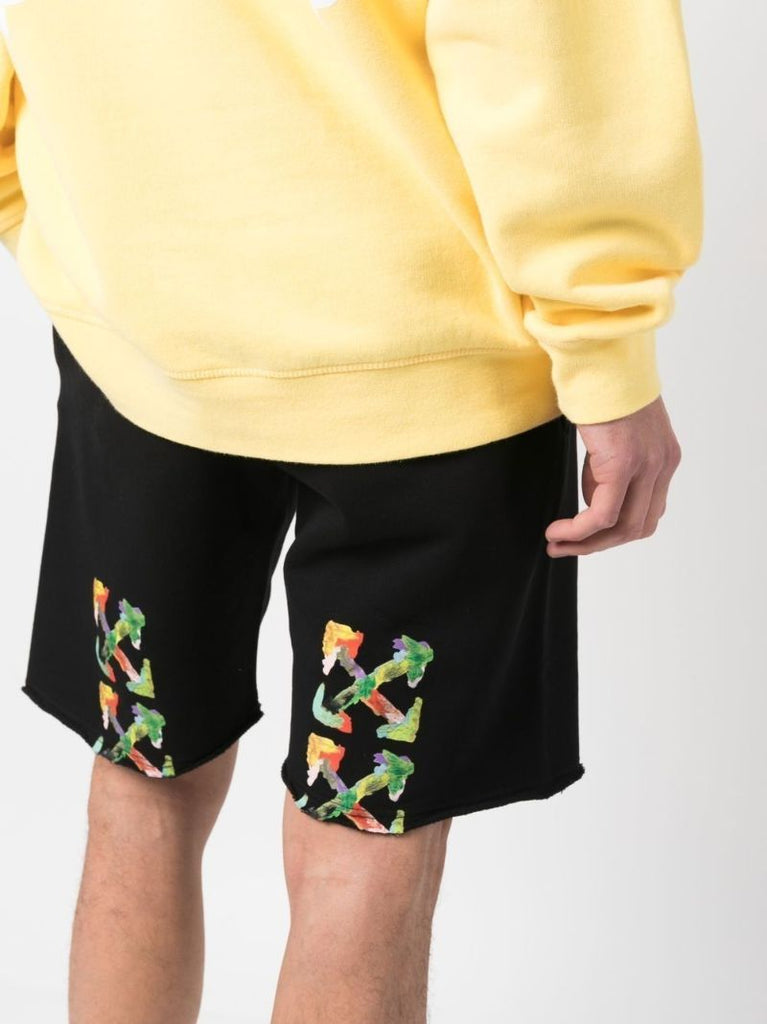 Black Arrows Logo Track Shorts