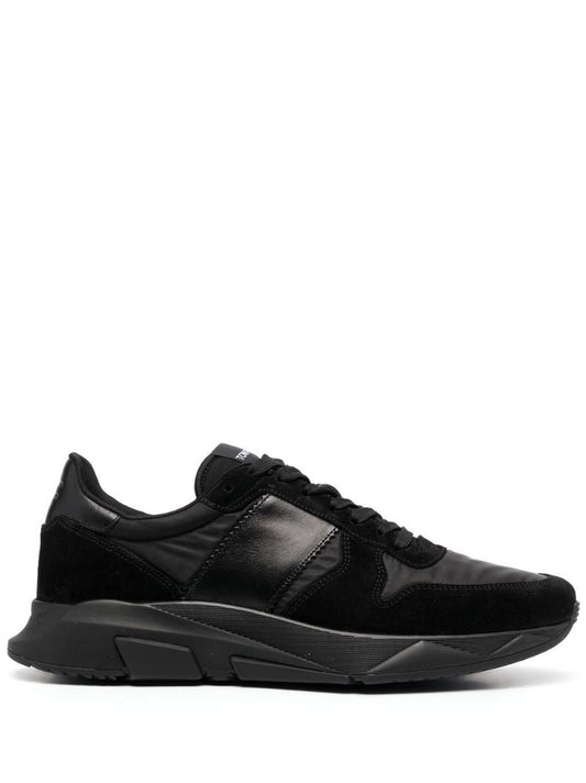 Black Jagga Low-top Sneakers
