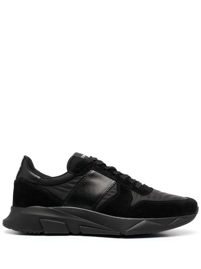 Black Jagga Low-top Sneakers