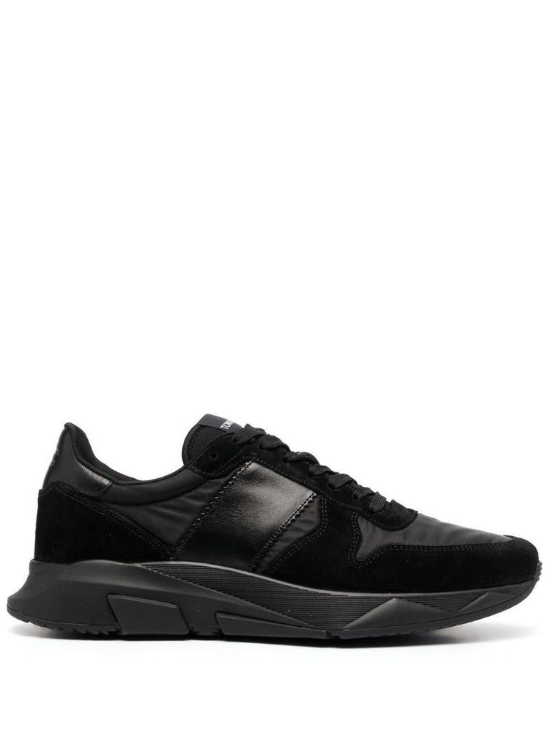 Black Jagga Low-top Sneakers