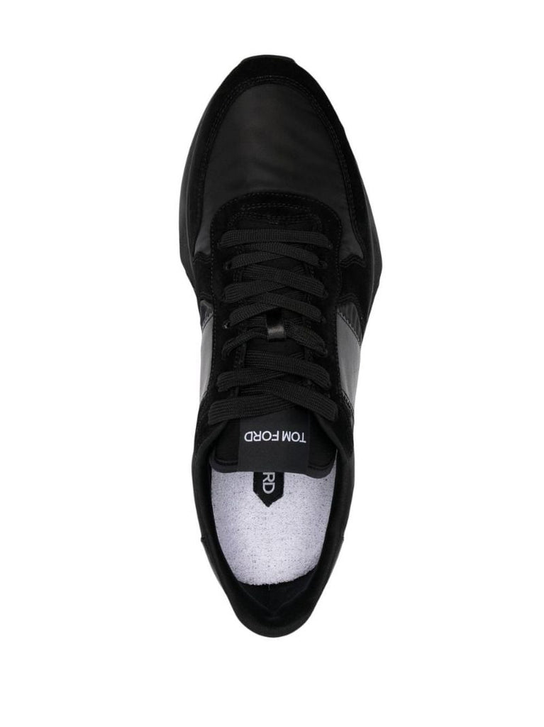 Black Jagga Low-top Sneakers