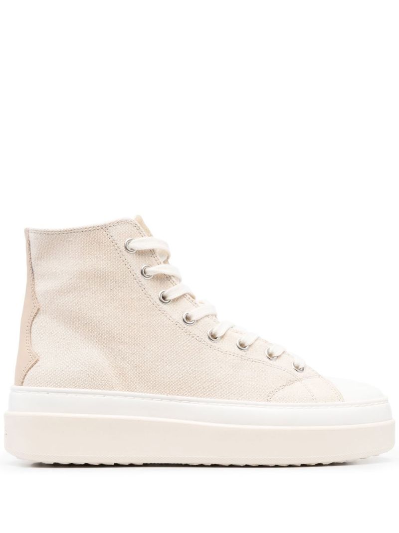 Neutral Austen High-top Sneakers