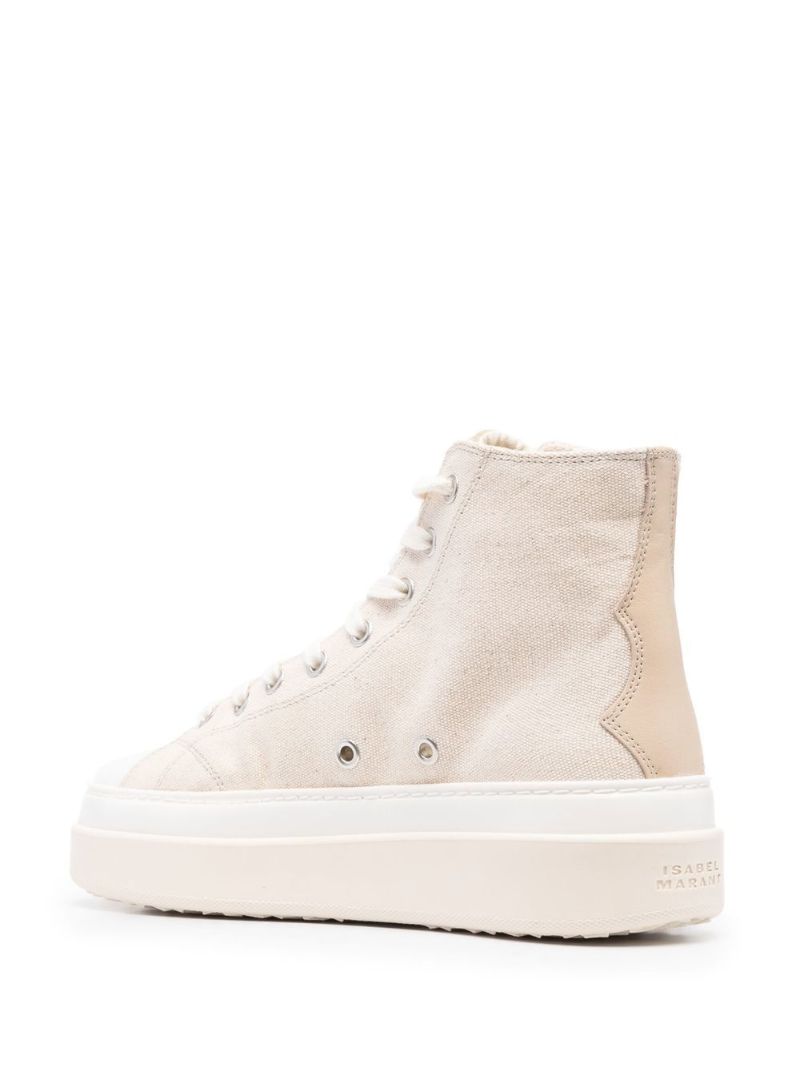 Neutral Austen High-top Sneakers