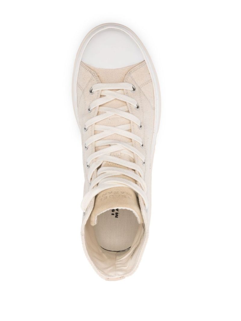 Neutral Austen High-top Sneakers