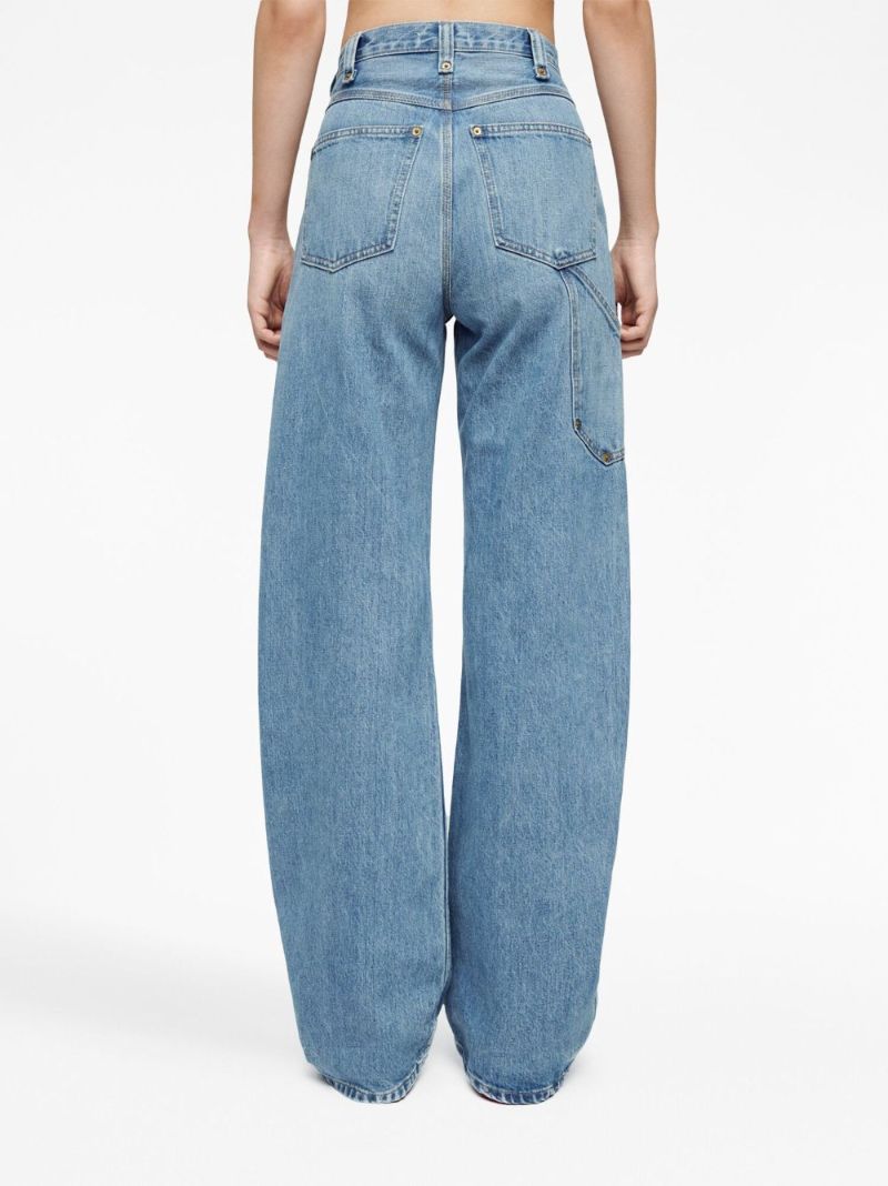 Blue Super High Workwear Jeans