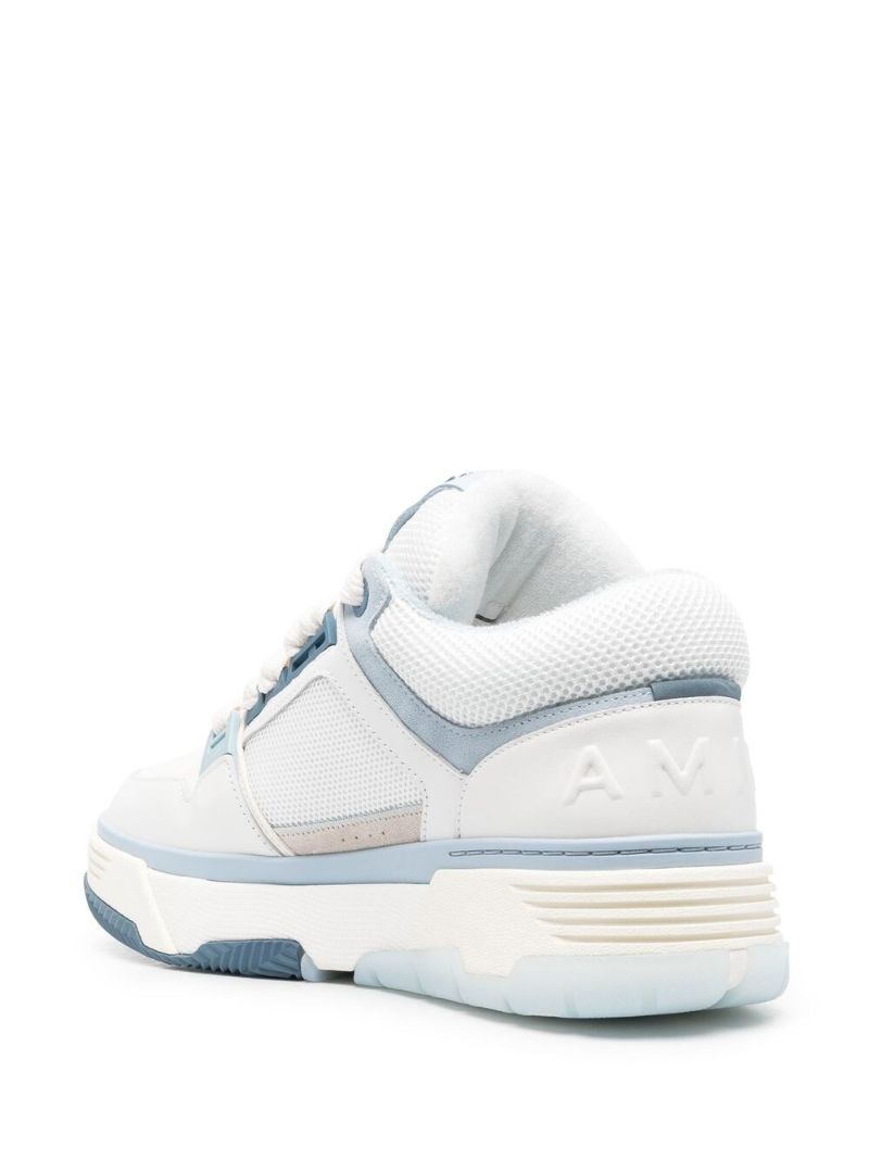 White Ma-1 Chunky Panelled Sneakers
