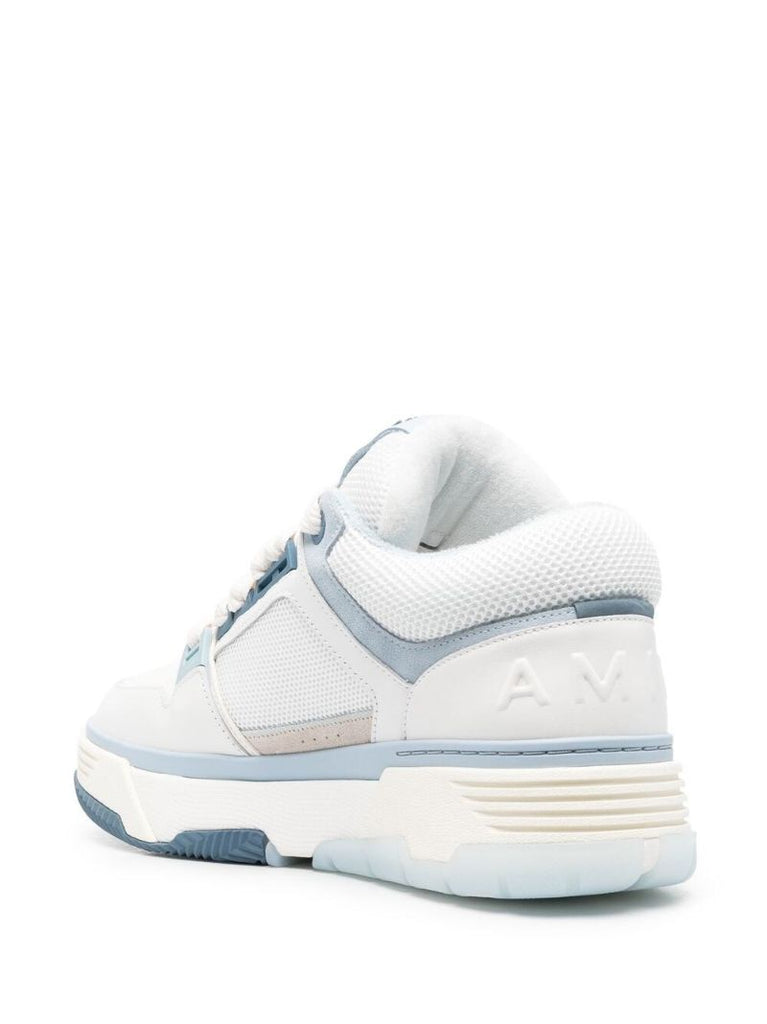White Ma-1 Chunky Panelled Sneakers