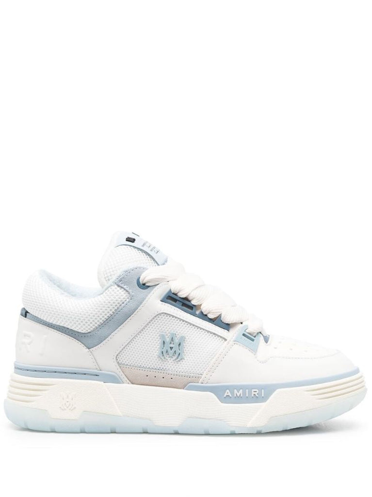 White Ma-1 Chunky Panelled Sneakers