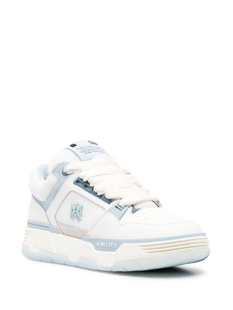 White Ma-1 Chunky Panelled Sneakers