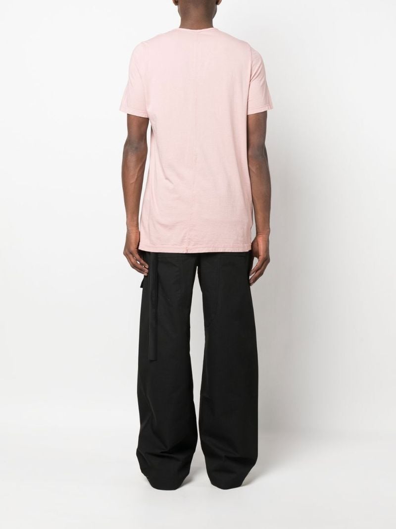 Pink Level Cotton T-shirt