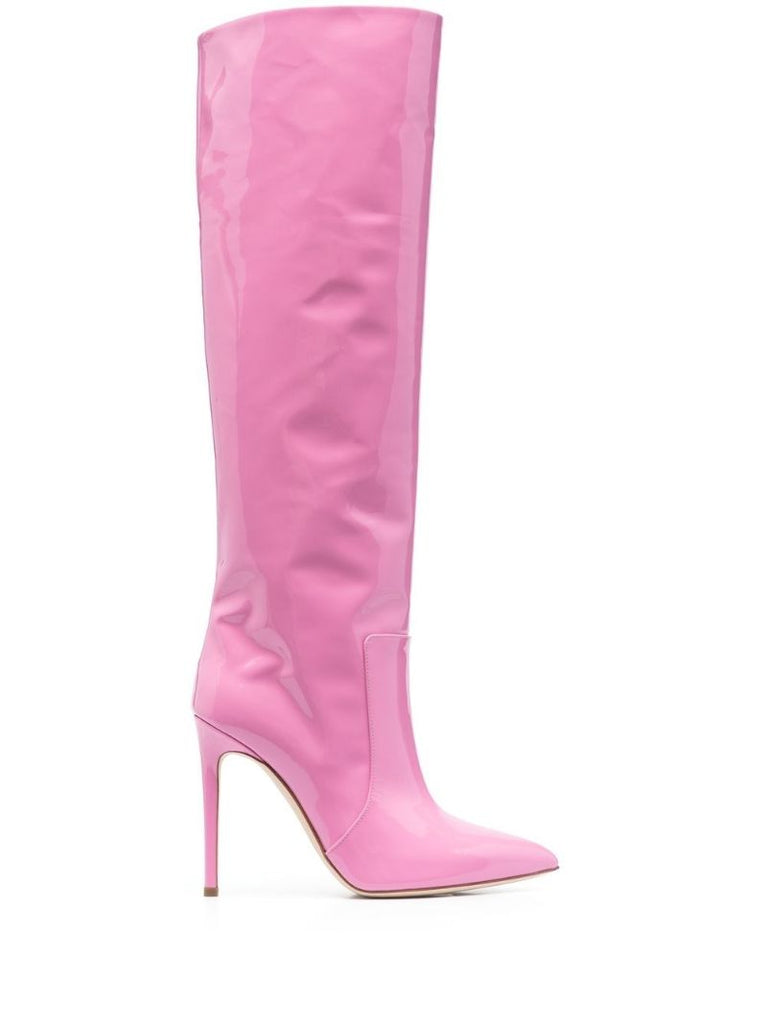 Pink Stiletto 105 Knee High Boots