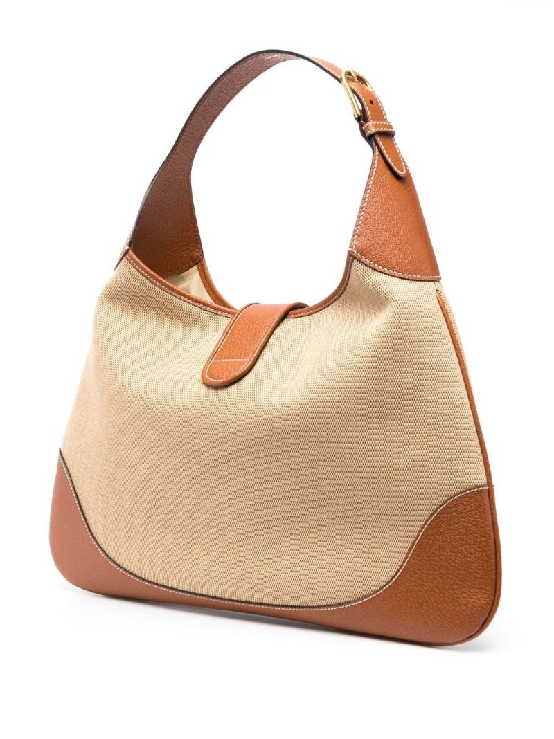 Beige Large Aphrodite Shoulder Bag