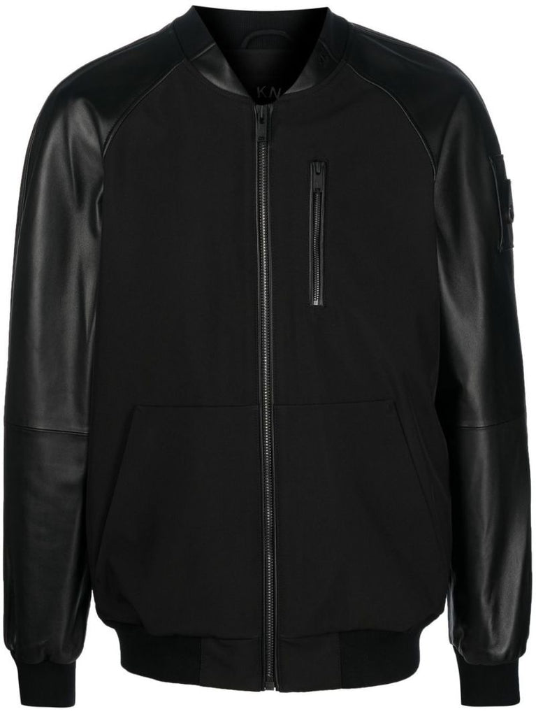 Black Rouge Park Bomber Jacket