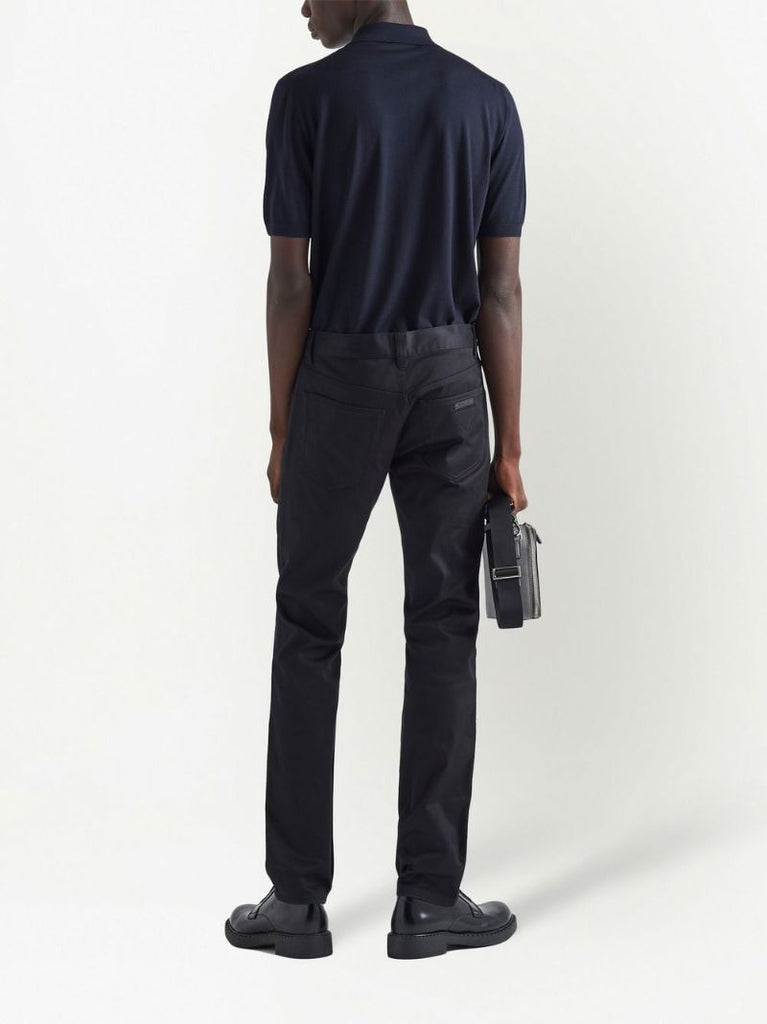 Black Slim-cut Jeans