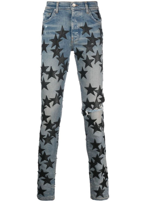 Blue Chemist Star Skinny Jeans