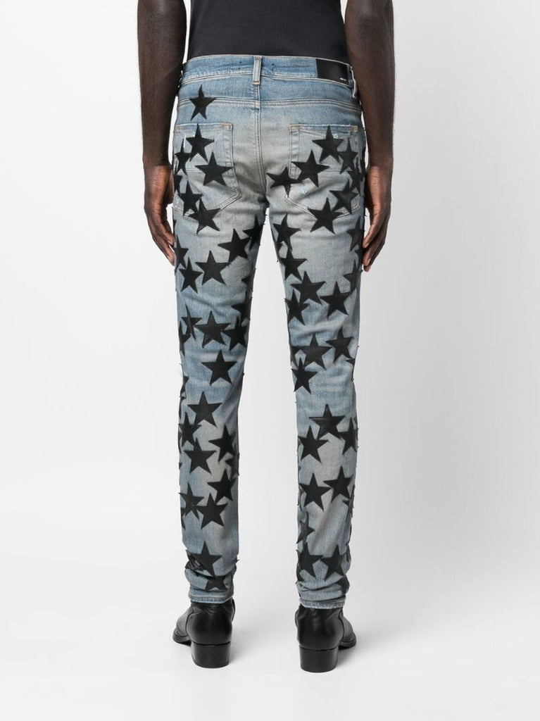 Blue Chemist Star Skinny Jeans