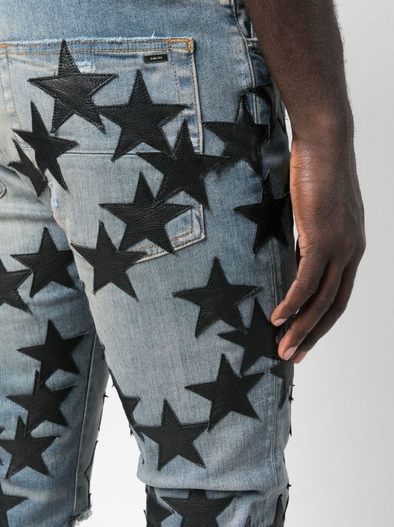 Blue Chemist Star Skinny Jeans