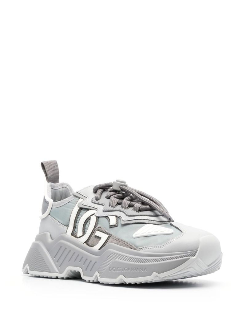 Grey Airmaster Logo Sneakers