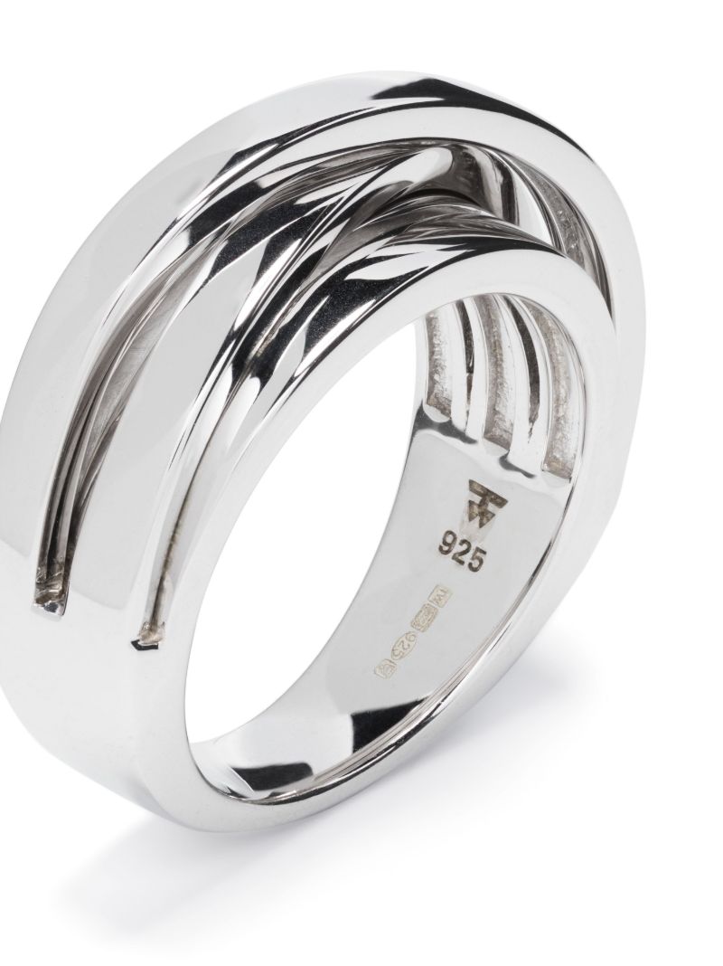 Sterling Silver Orb Slim Ring
