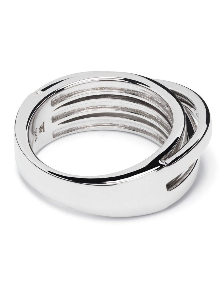 Sterling Silver Orb Slim Ring