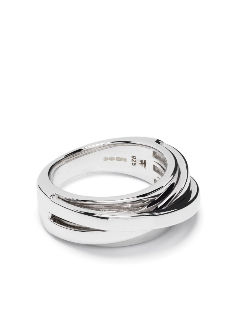 Sterling Silver Orb Slim Ring