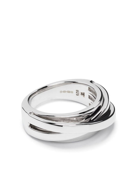 Sterling Silver Orb Slim Ring