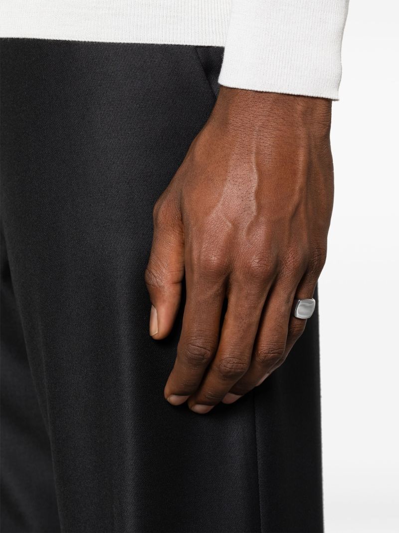 Sterling Silver Medium Kay Signet Ring
