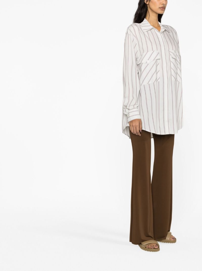 White Weekender Striped Shirt