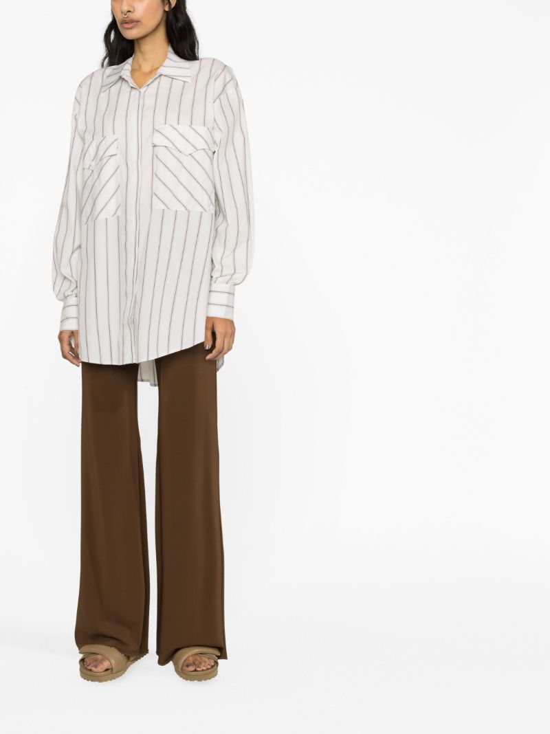 White Weekender Striped Shirt