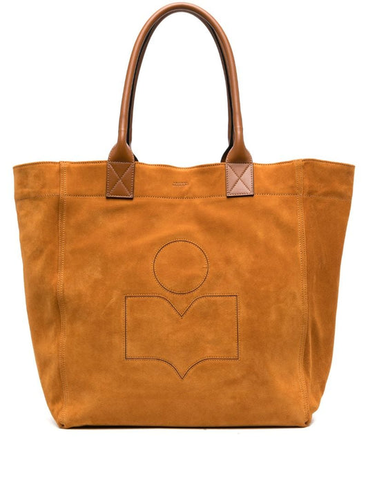 Orange Yenky Medium Logo Tote Bag
