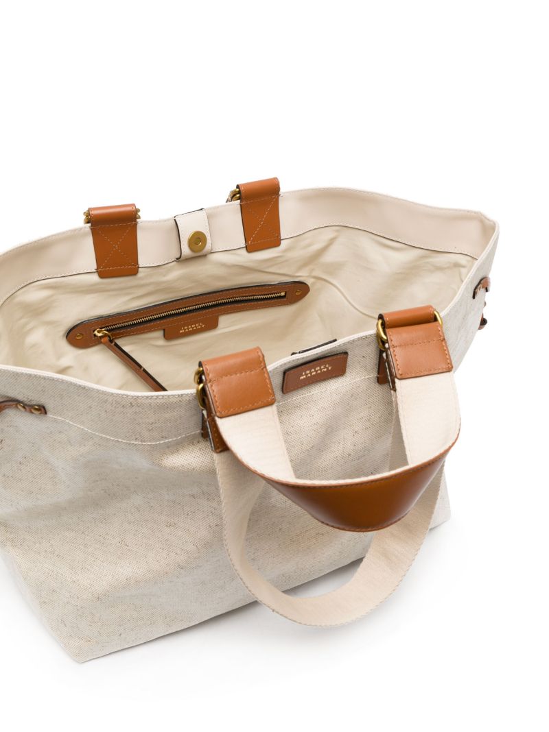 Neutral Wardy Large Tote Bag