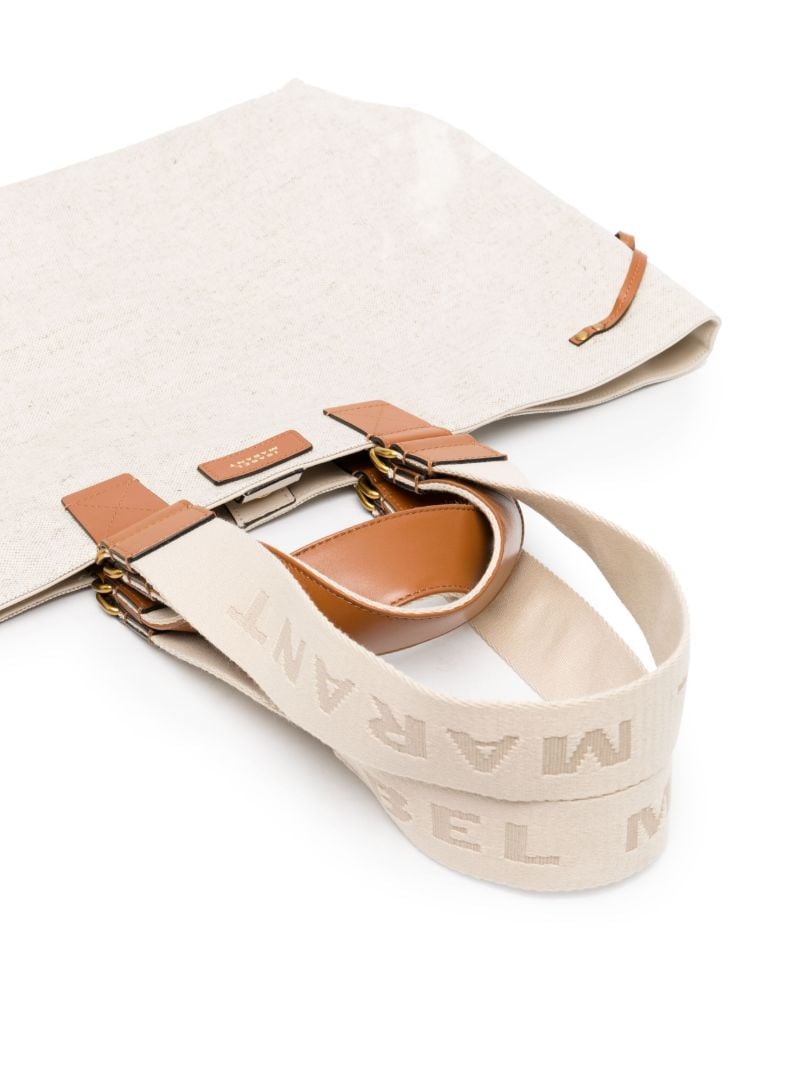Neutral Wardy Large Tote Bag