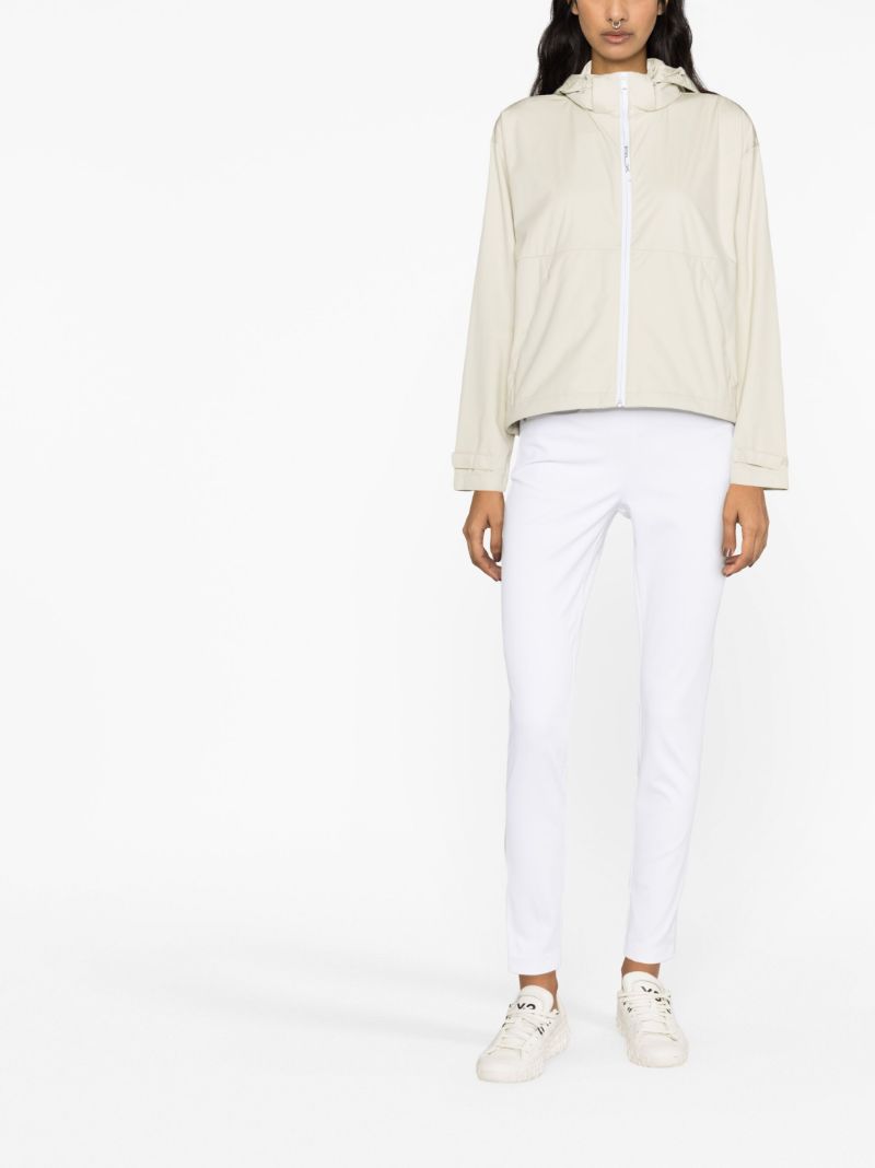 Beige Golf Hooded Jacket