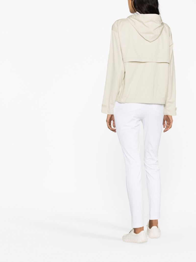 Beige Golf Hooded Jacket