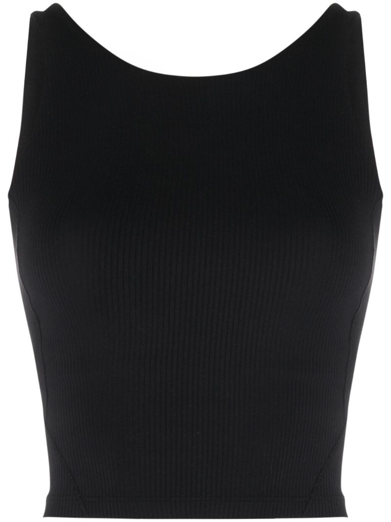 Black Align Ribbed Yoga Tank Top
