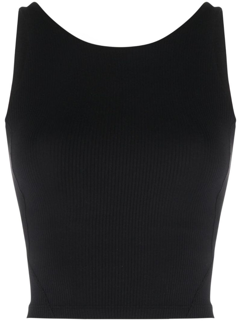 Black Align Ribbed Yoga Tank Top