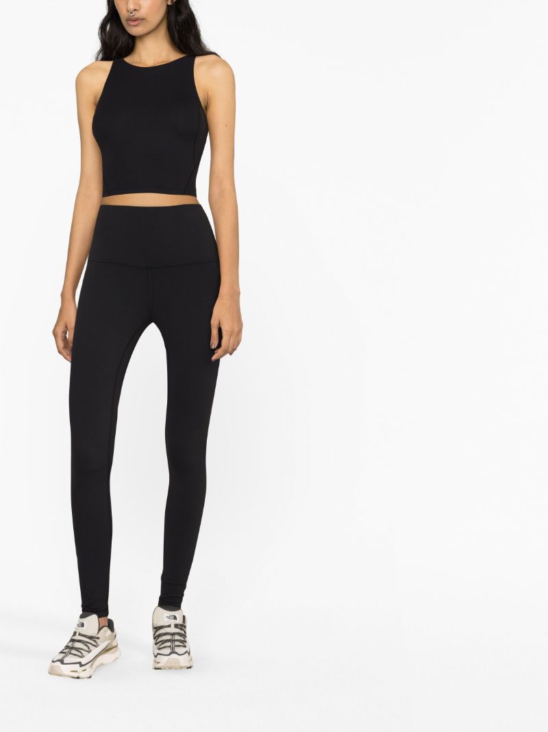 Black Align Ribbed Yoga Tank Top