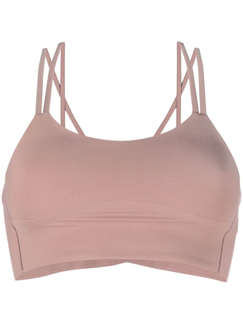Pink Like a Cloud Sports Bra